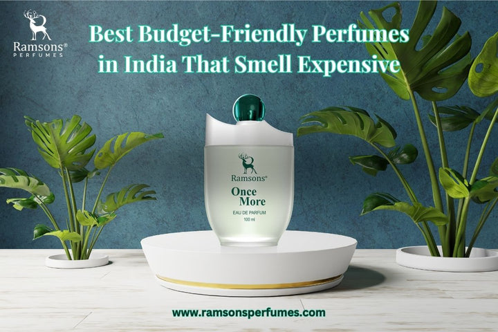 Ramsons Once More perfume – best budget-friendly fragrance in India that smells luxurious, 100ml bottle on display.