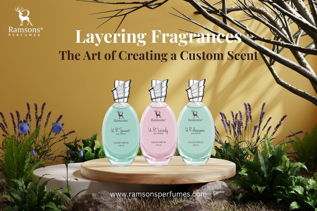 Ramsons perfumes for women – U R Sweet, U R Lovely, U R Awesome – custom scent layering collection.