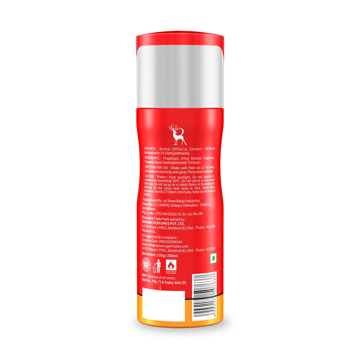 Red Zx Allrounder - Deodorant Spray - 200ML