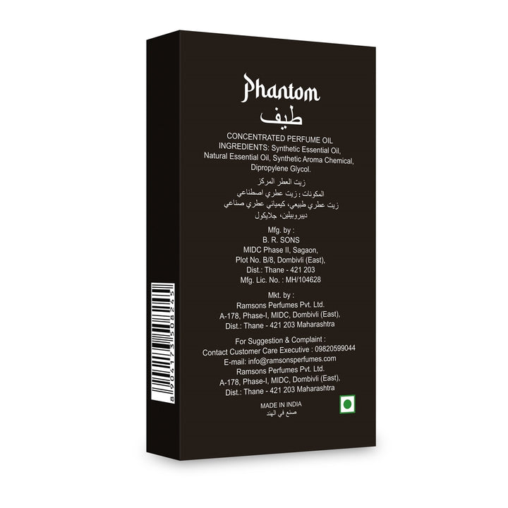 Phantom - Concentrated Perfume Oil - 6ML
