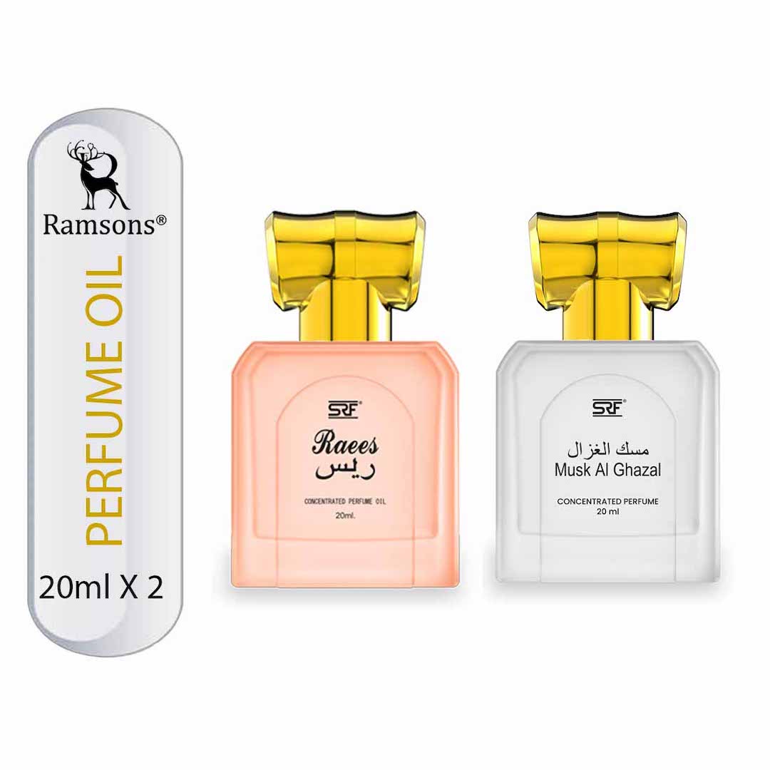 SRF Raees & Musk Al Ghazal Concentrated Perfume Oil