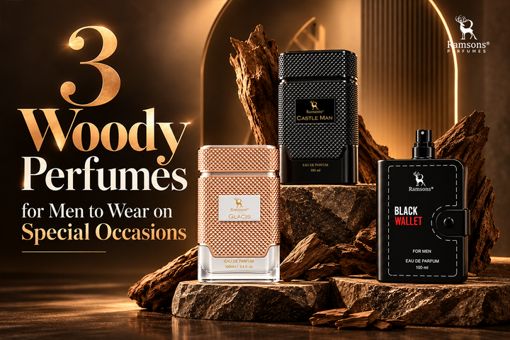 3 Woody Perfumes for Men to Wear on Special Occasions