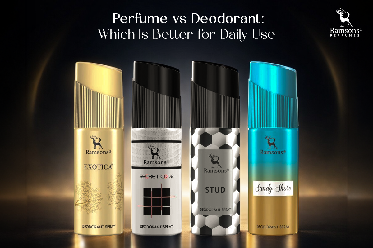 Perfume vs Deodorant: Which Is Better for Daily Use