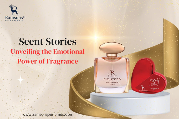 Two exquisite Ramsons fragrances: Montesa & Sexy Heart. Experience the emotional power of scent at Ramsons Perfumes