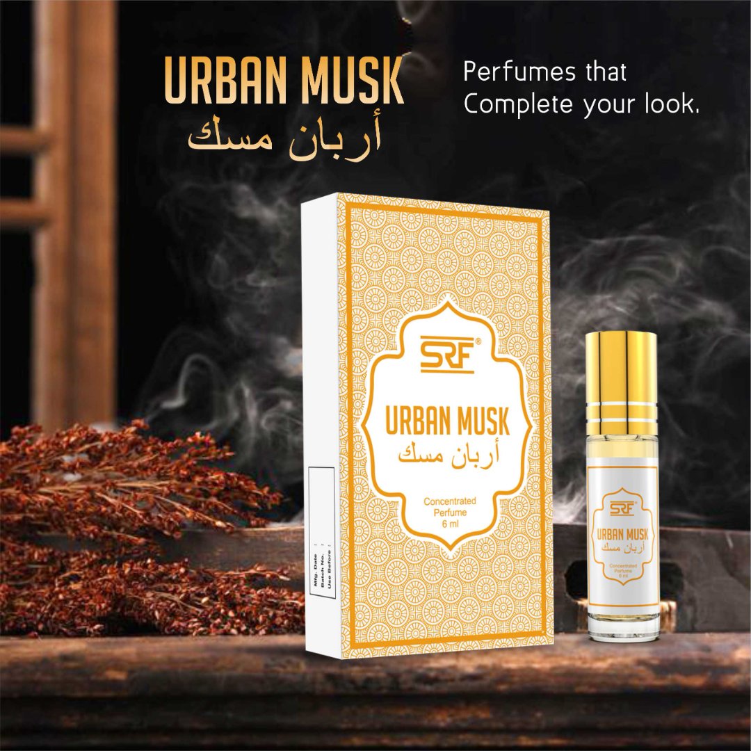 Urban Musk - Concentrated Perfume Oil - 6ML