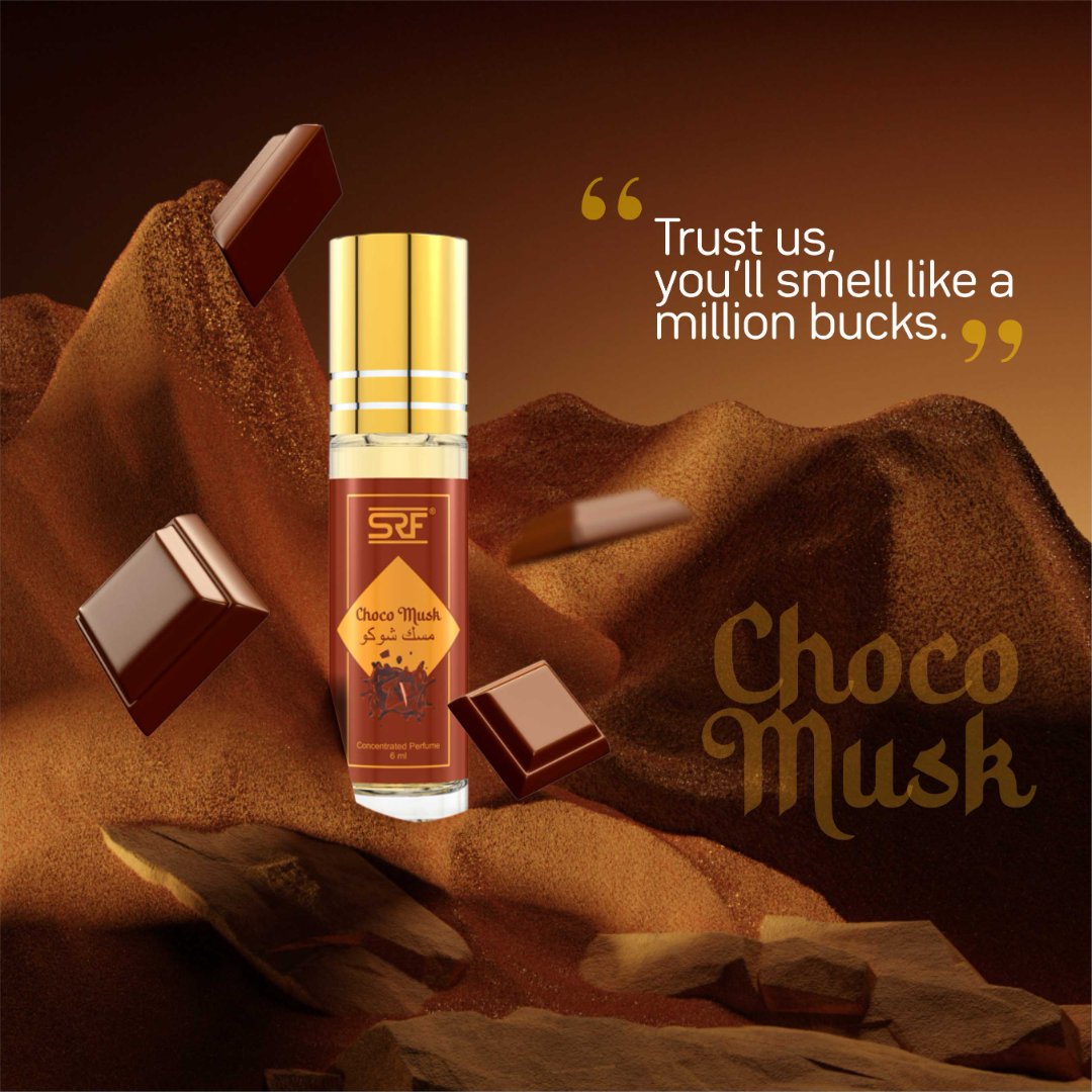 Choco Musk - Concentrated Perfume Oil - 6ML