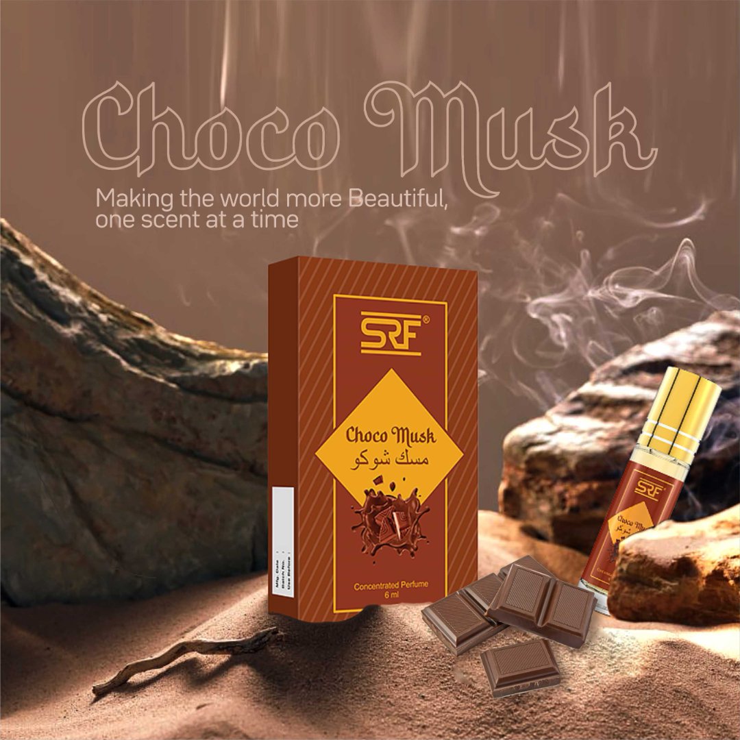 Choco Musk - Concentrated Perfume Oil - 6ML