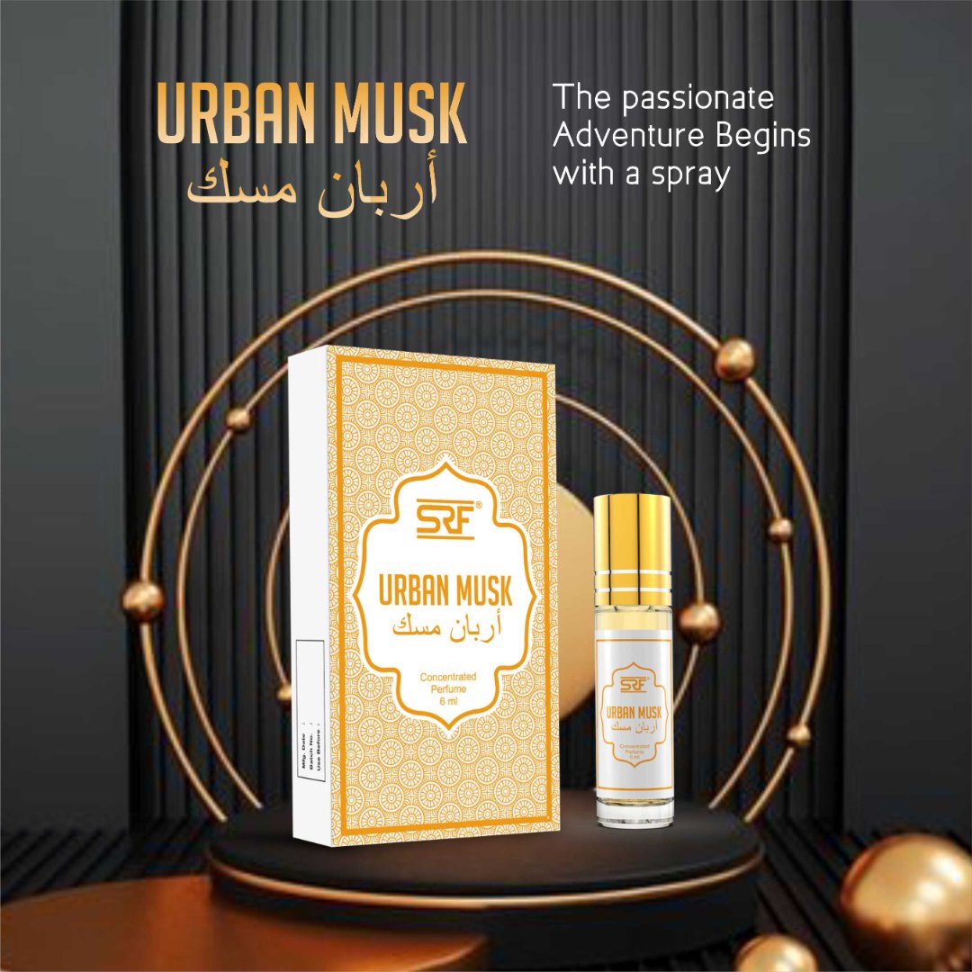 Urban Musk - Concentrated Perfume Oil - 6ML