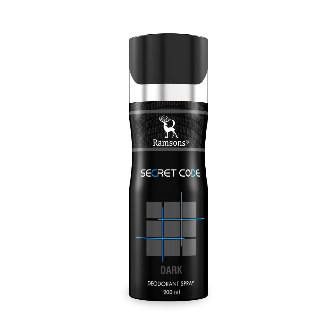 Secret Code Dark Deodorant Spray - 200ML