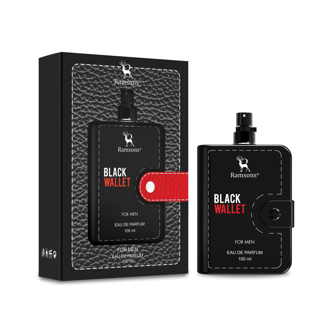 Black Wallet For Men - Eau De Parfum - 100ML