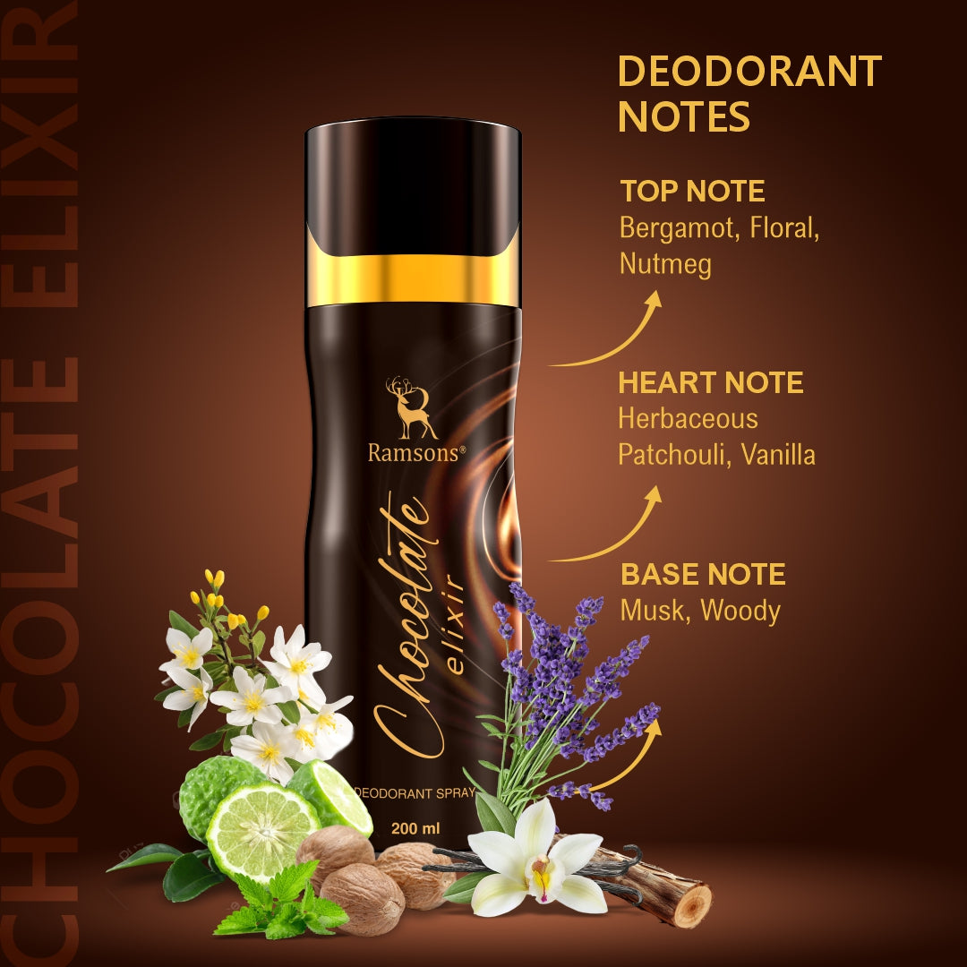 Chocolate Elixir Deodorant Spray 200 ML