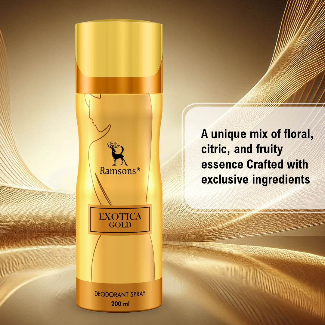Exotica Gold - Deodorant Spray - 200ML