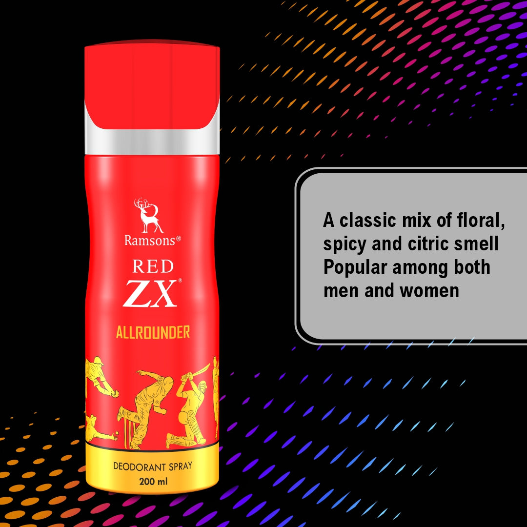 Red Zx Allrounder - Deodorant Spray - 200ML