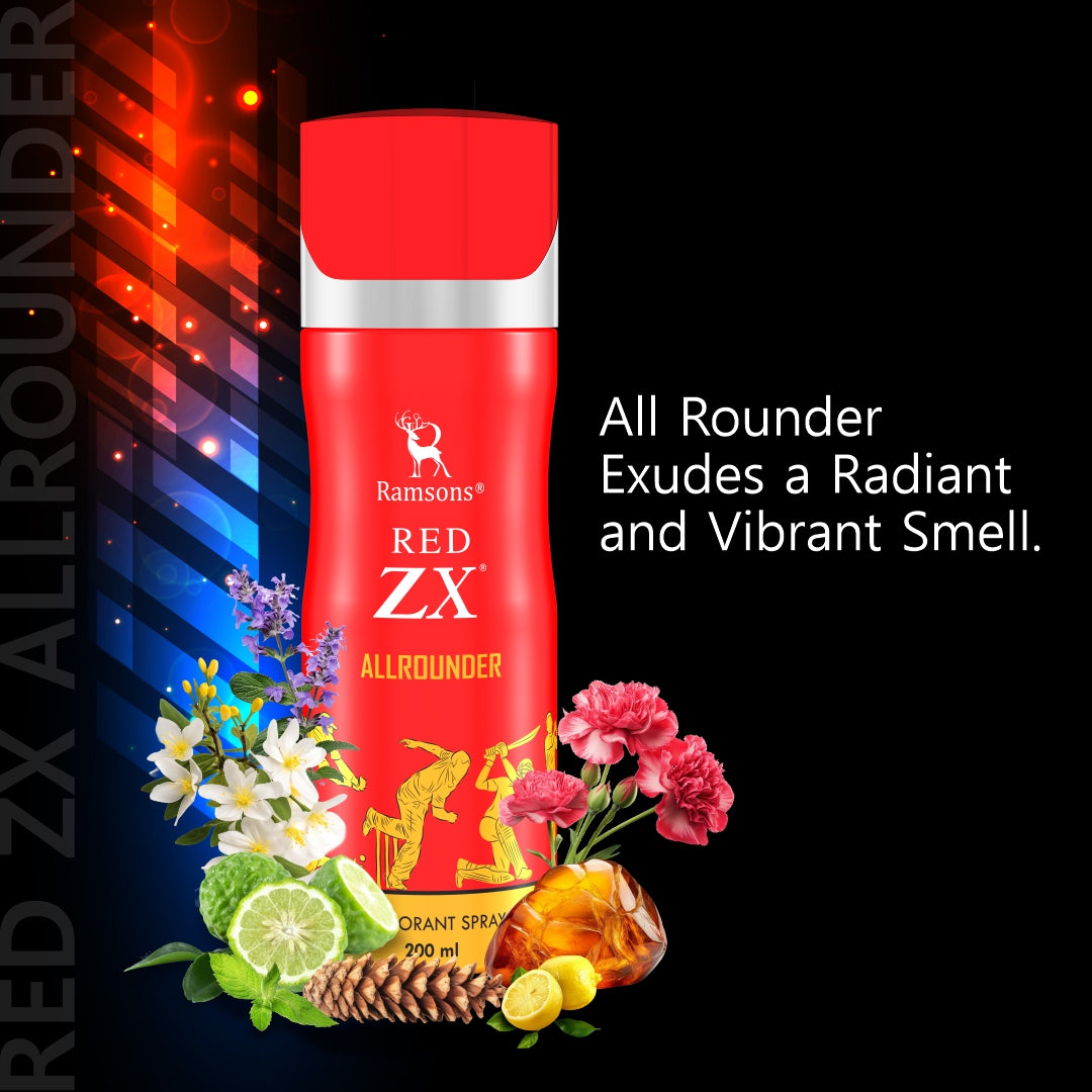 Red Zx Allrounder - Deodorant Spray - 200ML