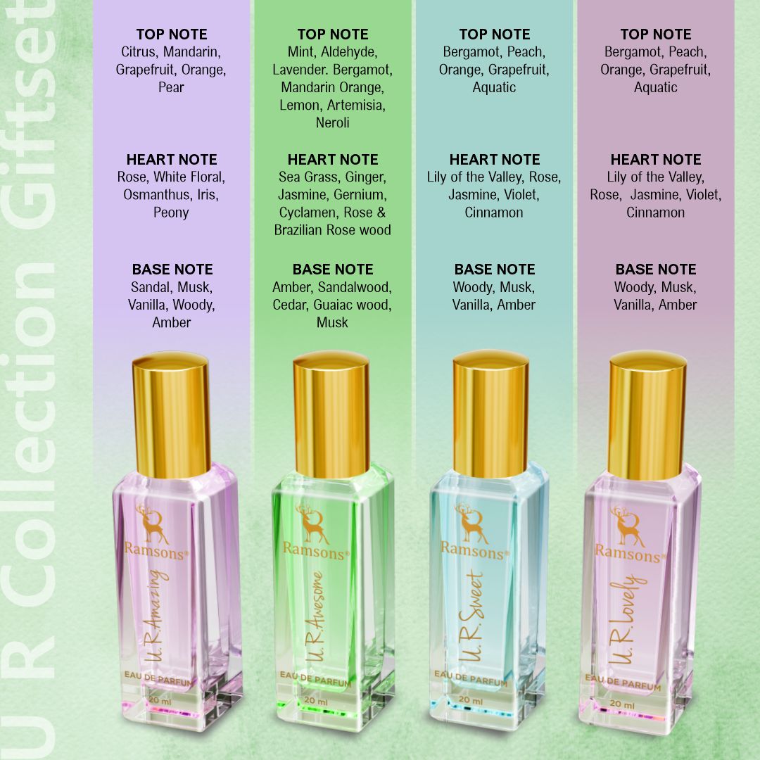 U. R. Series Exquisite Collection Set of 4