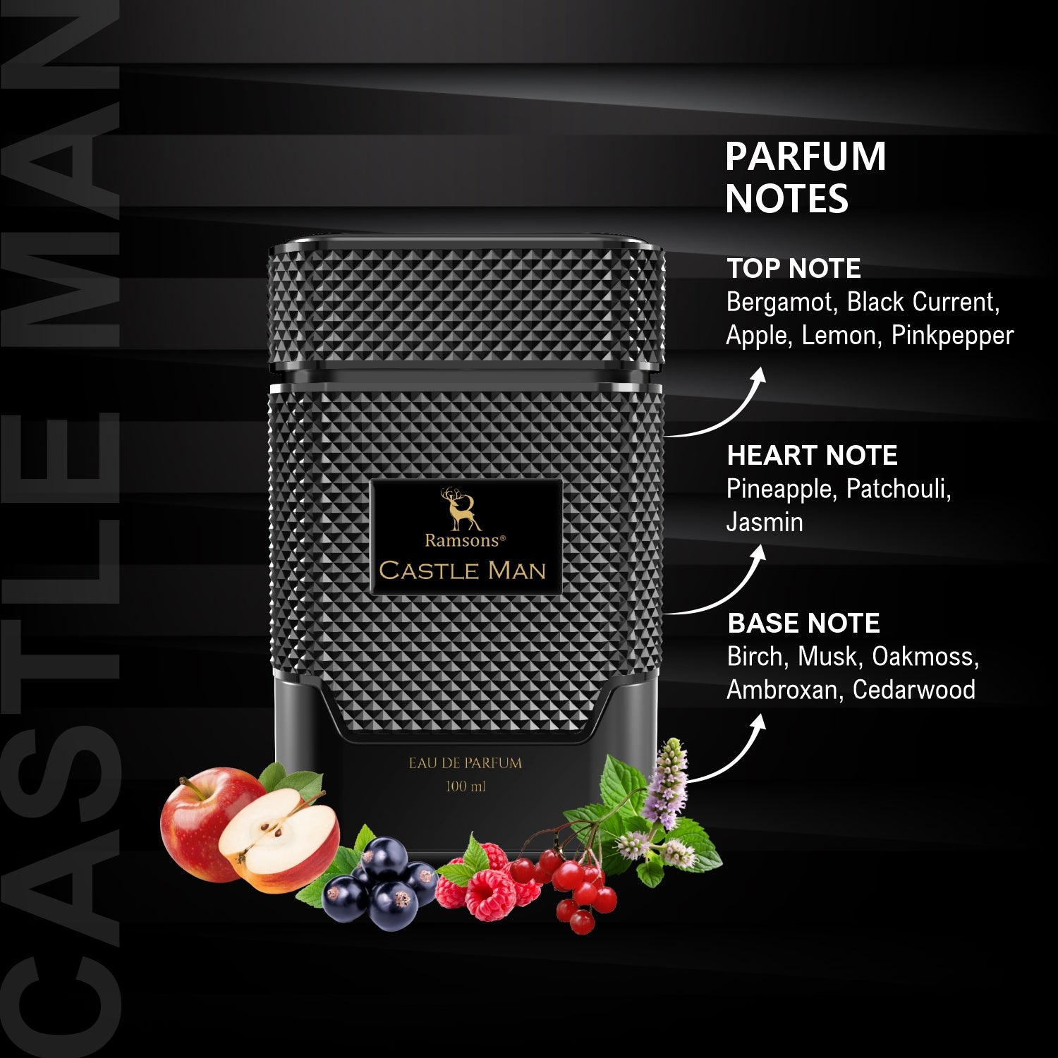 Castle Man Eau De Parfum 100ml