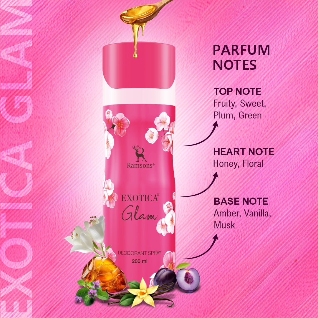 Exotica Glam Deodorant Spray - 200ML