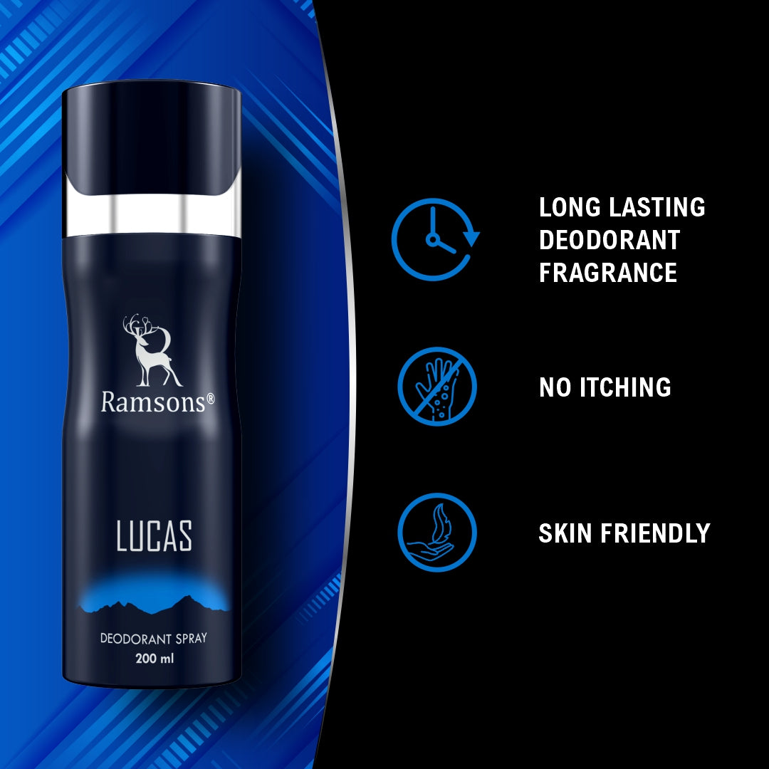 Lucas - Deodorant Spray - 200ML