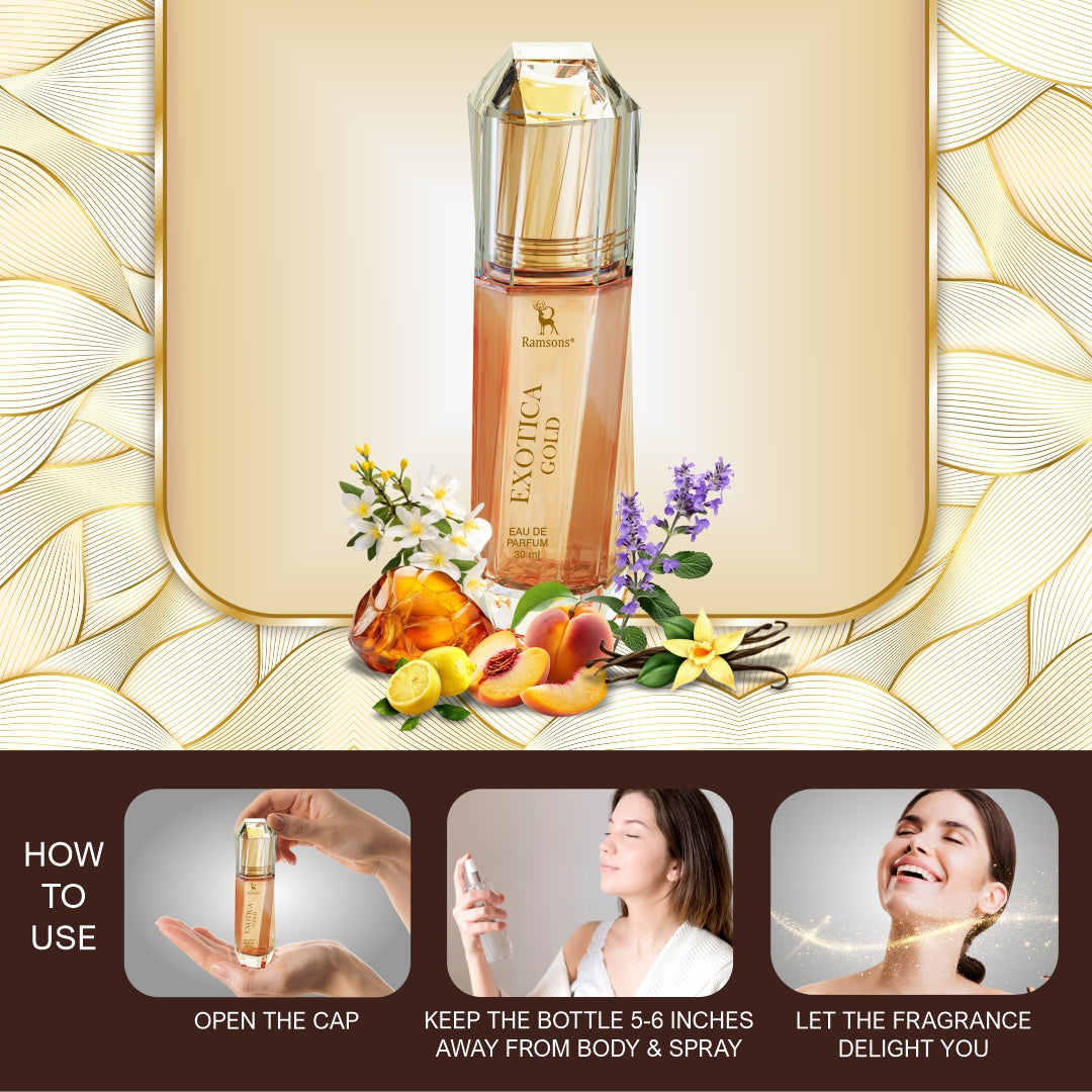 Exotica Gold Eau De Parfum – Ramsons Perfumes1