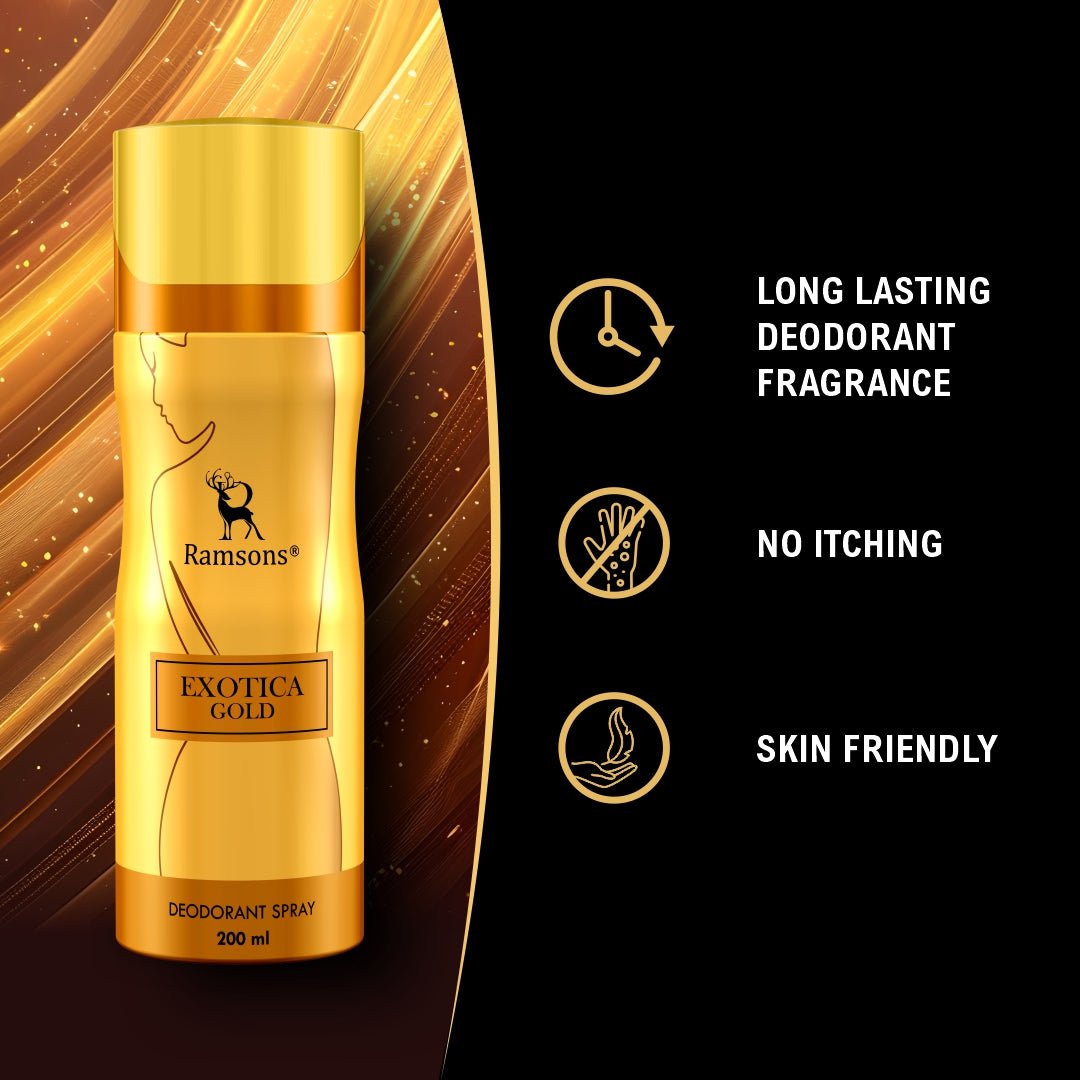 Exotica Gold - Deodorant Spray - 200ML