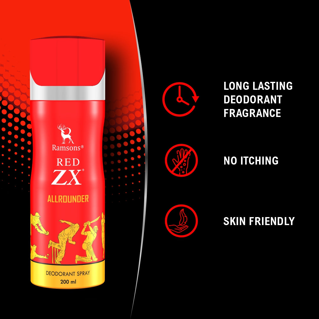 Red Zx Allrounder - Deodorant Spray - 200ML