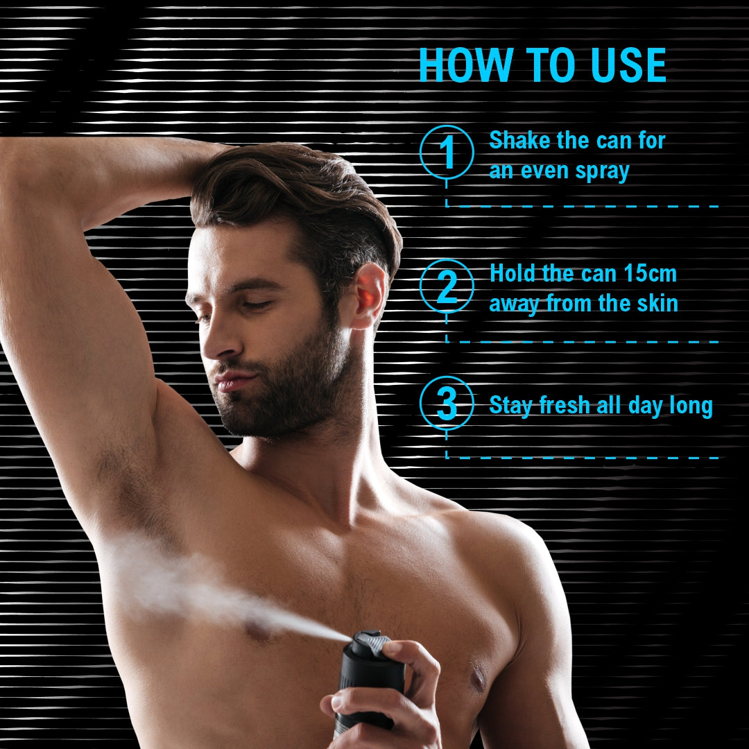 Secret Code Dark Deodorant Spray - 200ML