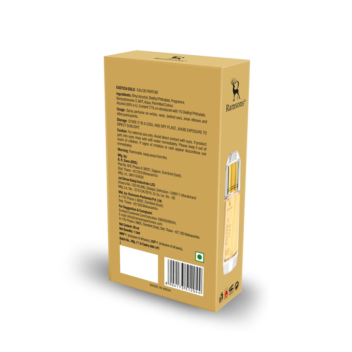 Exotica Gold - Eau De Parfum - 30ML