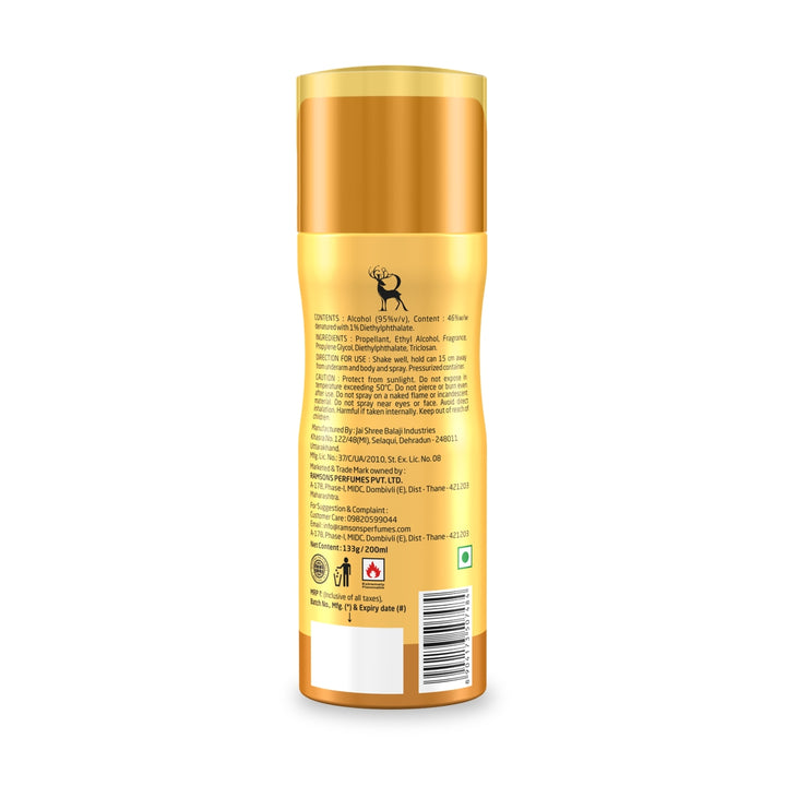 Exotica Gold - Deodorant Spray - 200ML
