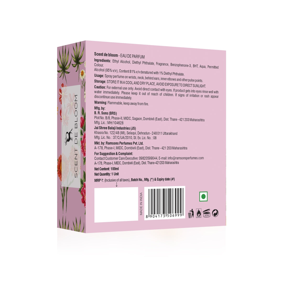Scent De Bloom - Eau De Parfum - 100ML