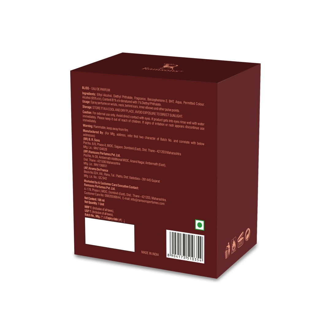 BLISS Eau De Parfum 100ML