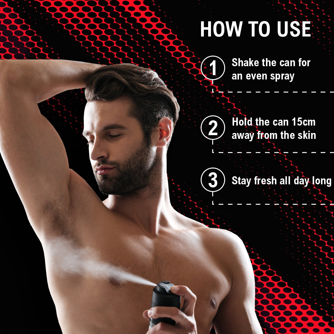 Red Zx Allrounder - Deodorant Spray - 200ML