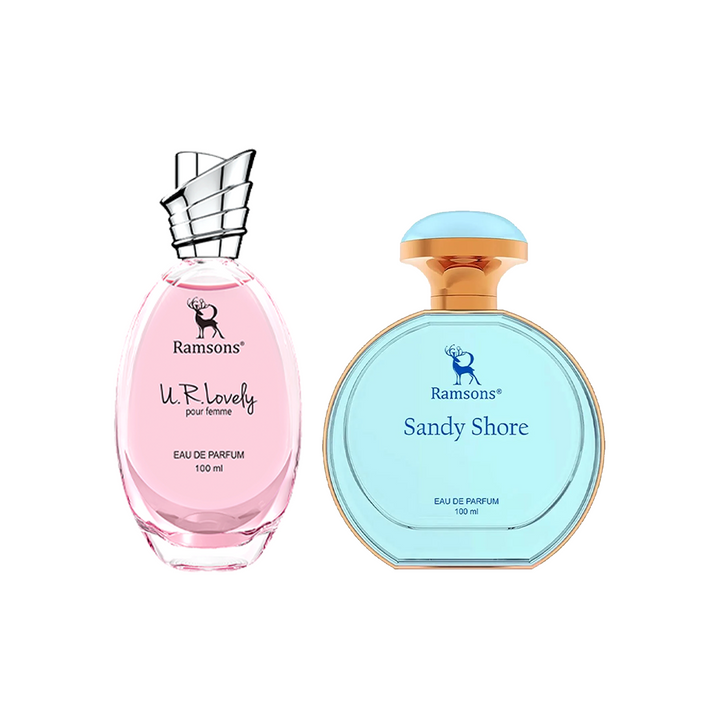 Sandy Shore & U.R. Lovely Parfum Combo Pack - 2 x 100ML