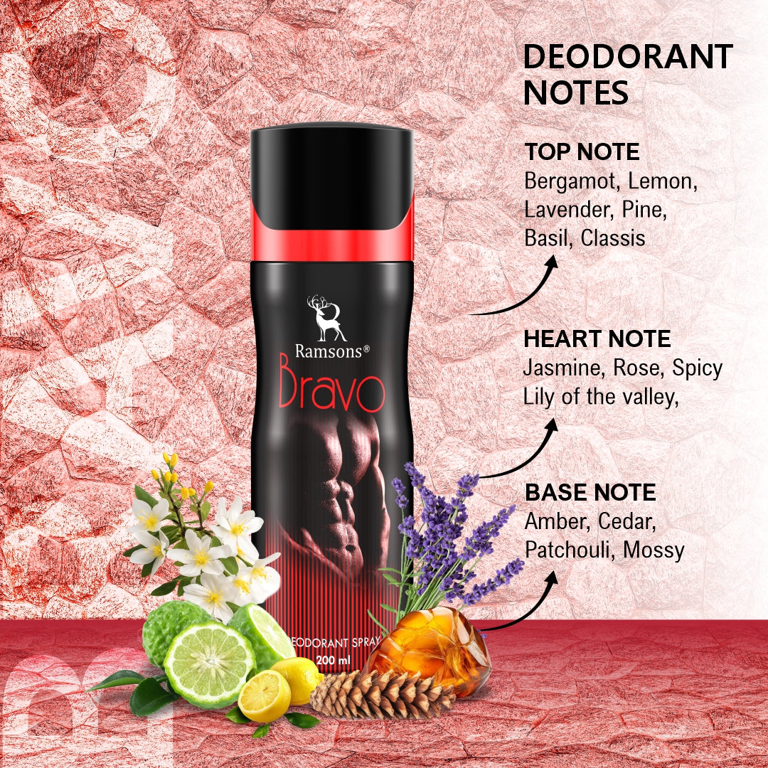 Bravo - Deodorant Spray - 200ML