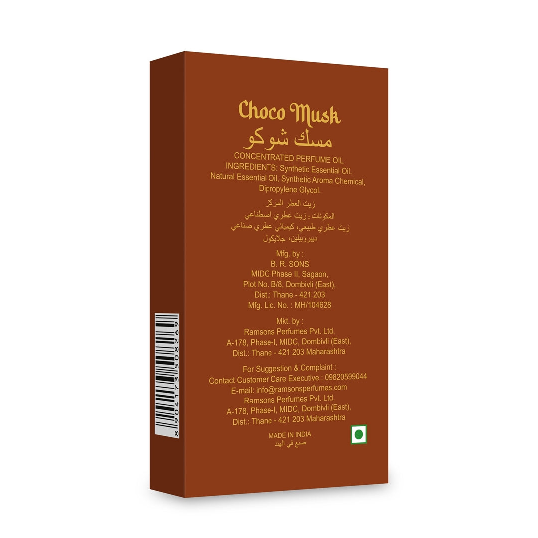 Choco Musk - Concentrated Perfume Oil - 6ML