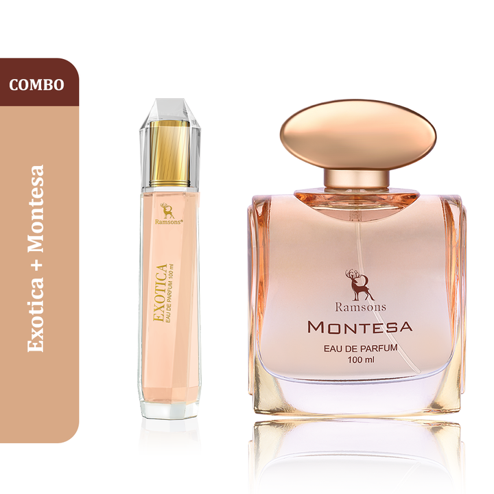 Exotica & Montesa Parfum Combo Pack - 2 x 100ML