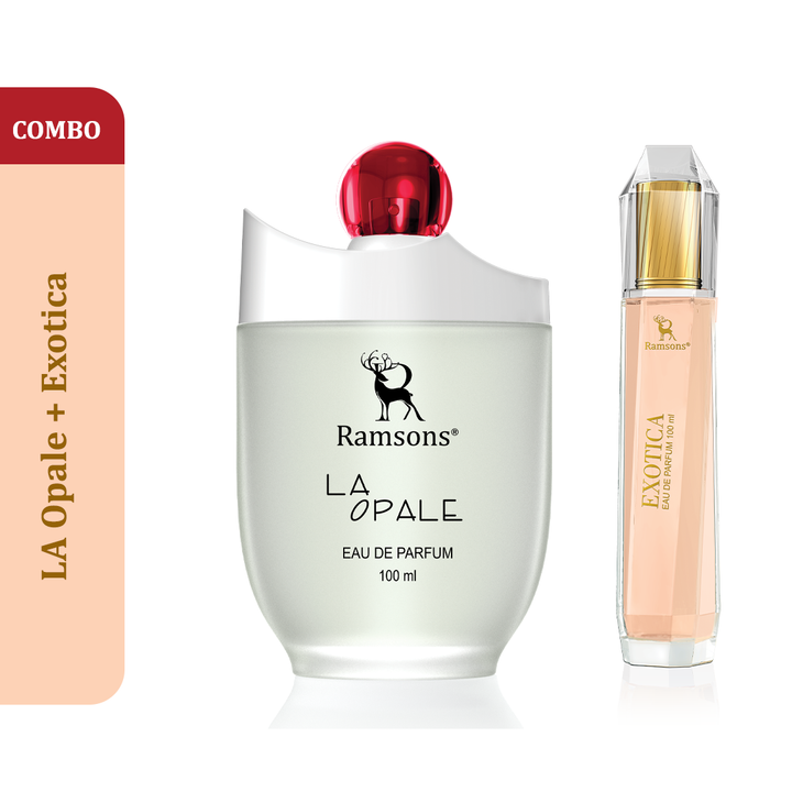 La Opale & Exotica Parfum Combo Pack - 2 x 100ML