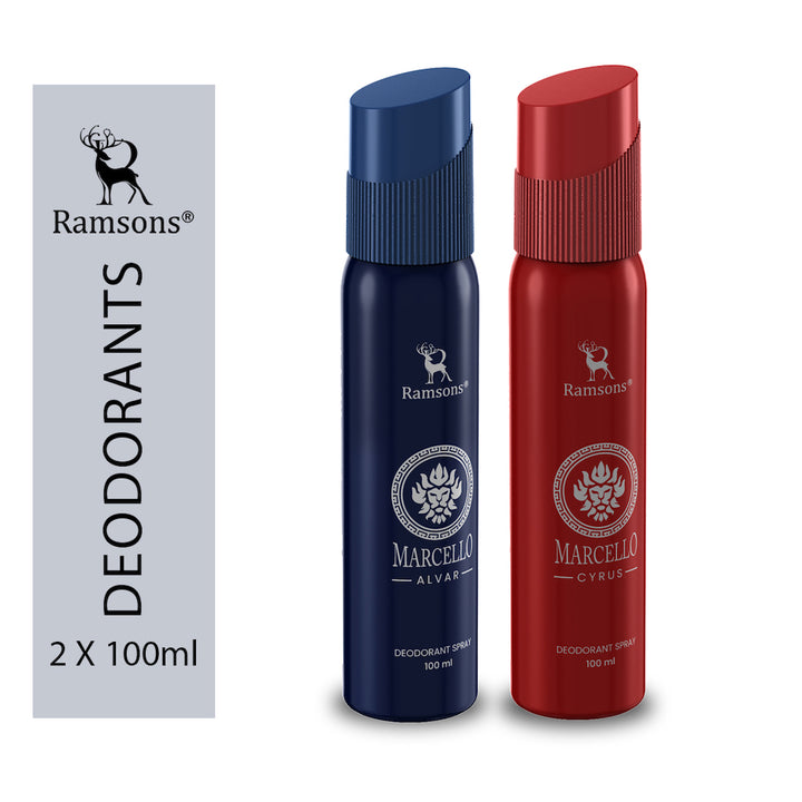 Marcello Alvar & Marcello Cyrus Deo Combo Pack - 2 x 100ML