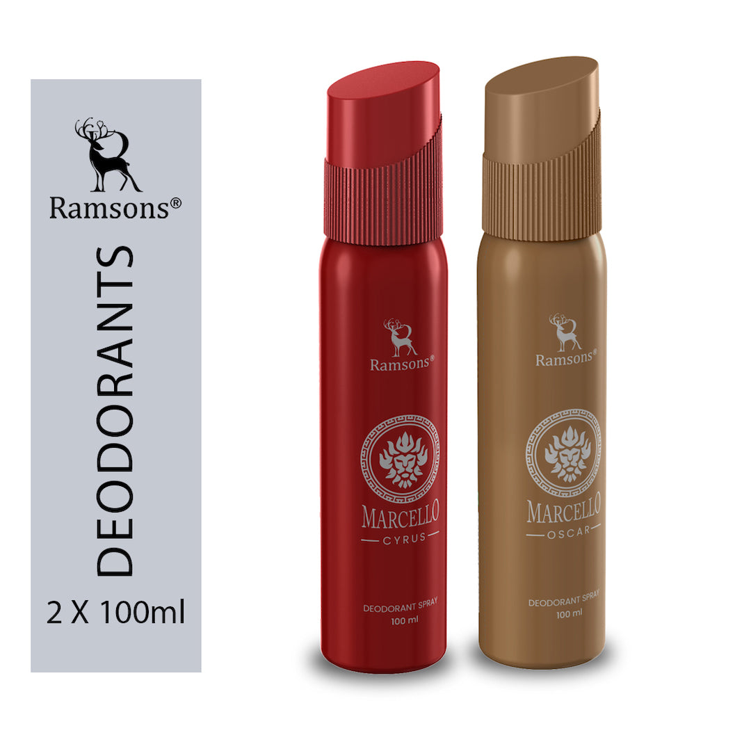 Marcello Cyrus & Marcello Oscar Deo Combo Pack - 2 x 100ML