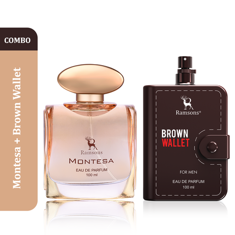 Montesa + Brown Wallet 100ML Parfum Combo Pack