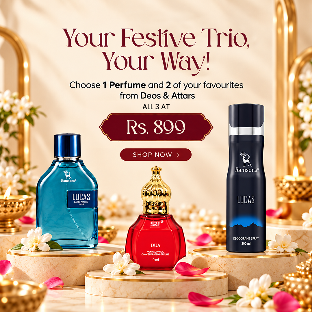 Perfume + 2 Deo/Attar @ ₹899