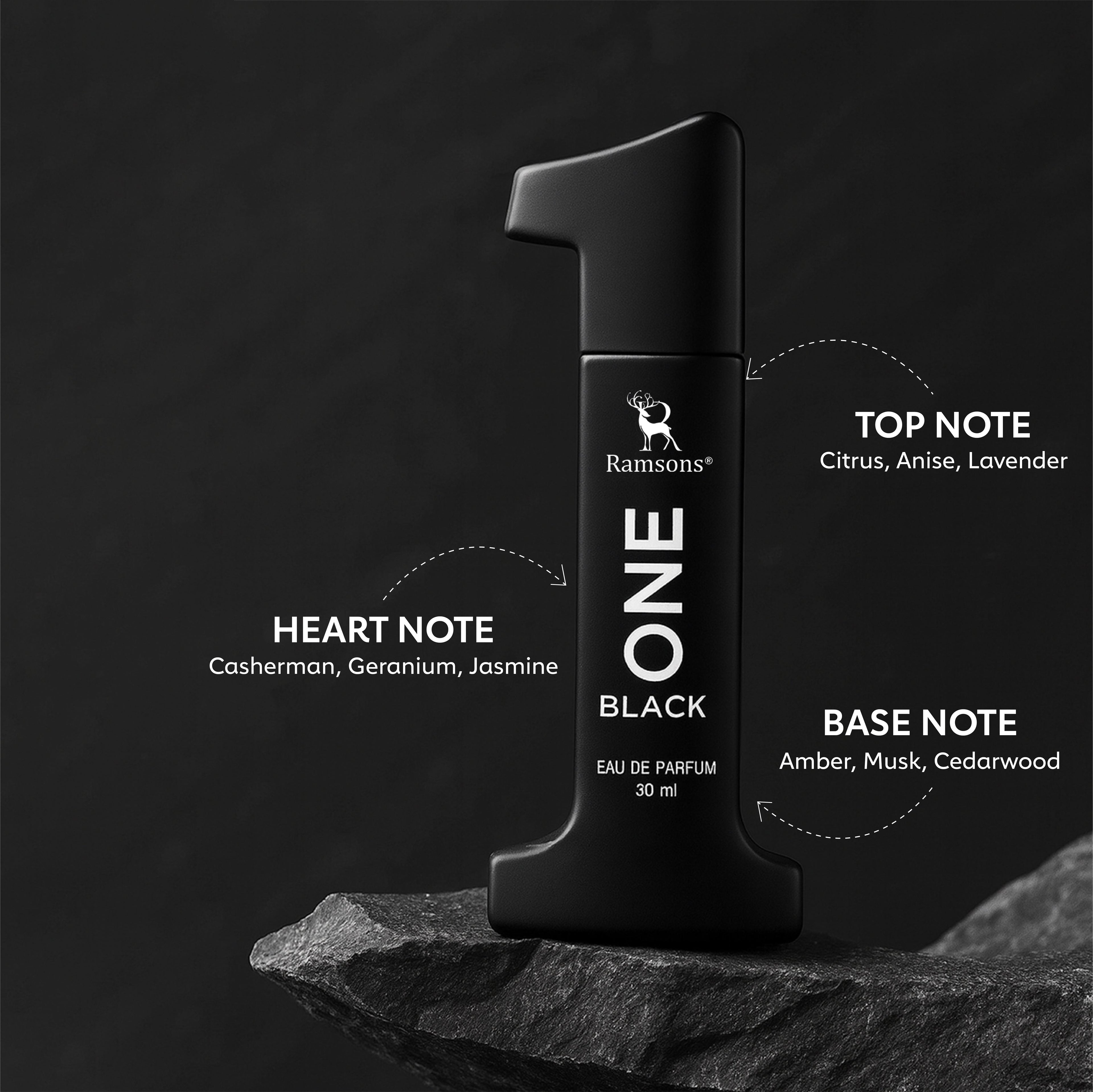 One White + One Black Parfum Combo Pack - 2 x 30ML
