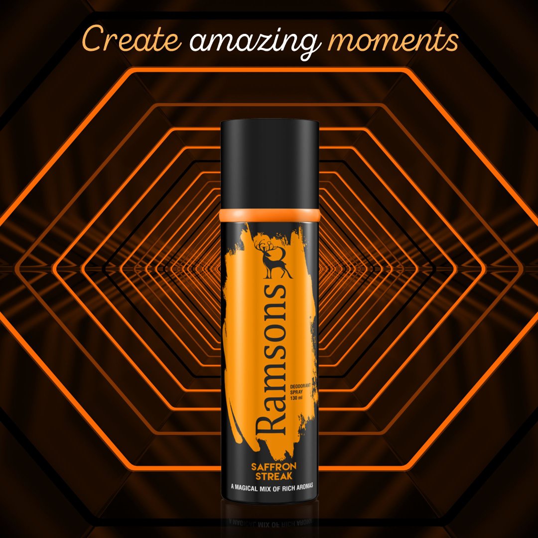 Saffron Streak - Deodorant Spray - 130ML