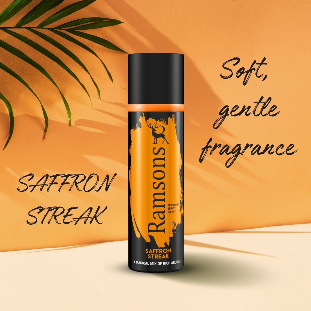 Saffron Streak - Deodorant Spray - 130ML