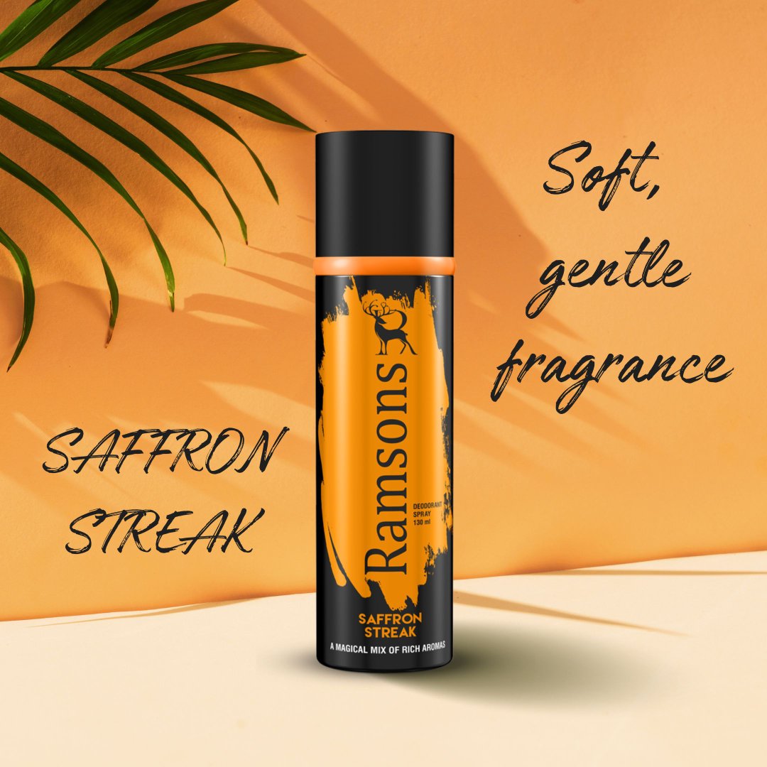 Saffron Streak Deodorant Spray