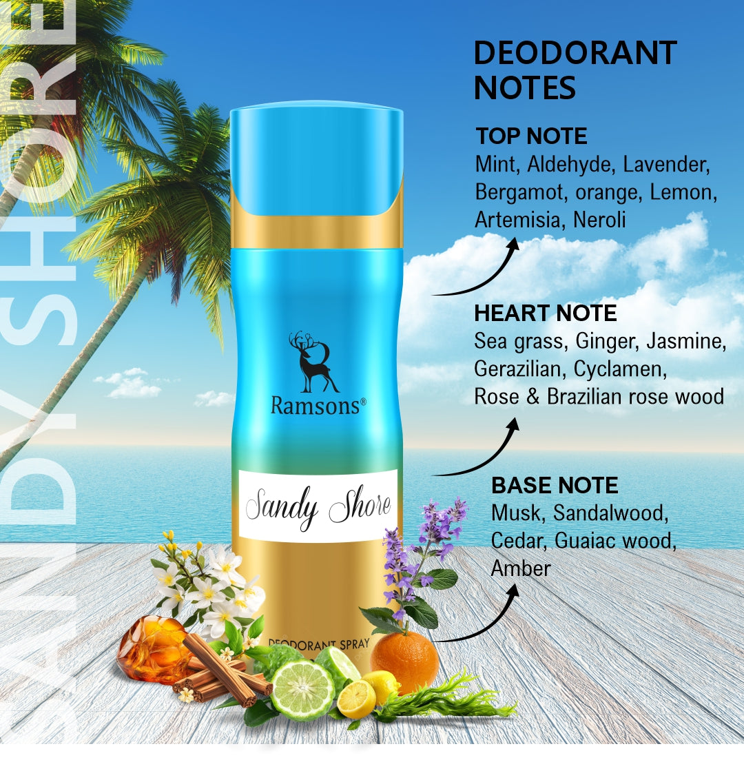 Sandy Shore - Deodorant Spray - 200ML