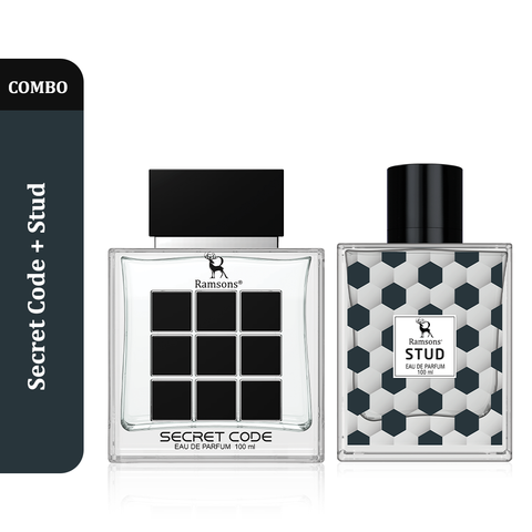 Secret Code + Stud 100ML Parfum Combo Pack