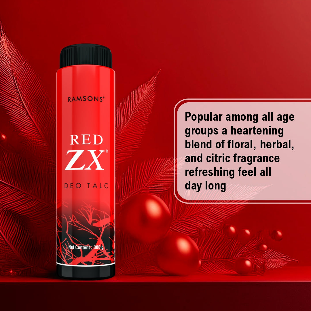 Red Zx - Deo Talc - 300G