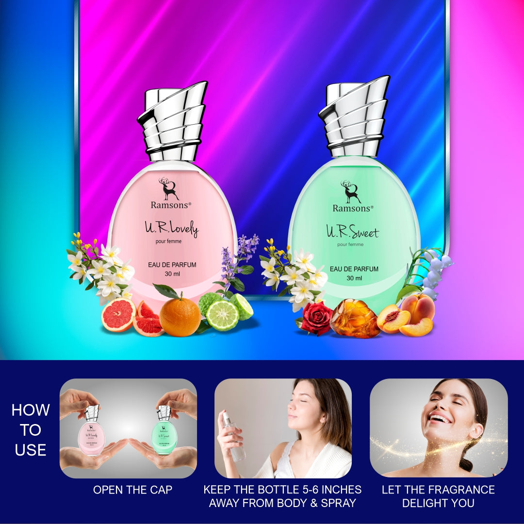 U.R.Sweet & Lovely 30ML Parfum Combo Pack