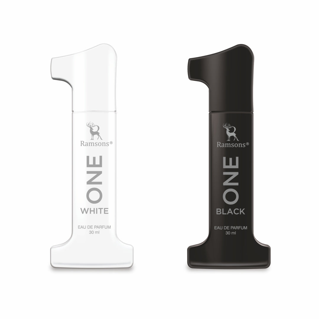 One White + One Black Parfum Combo Pack - 2 x 30ML