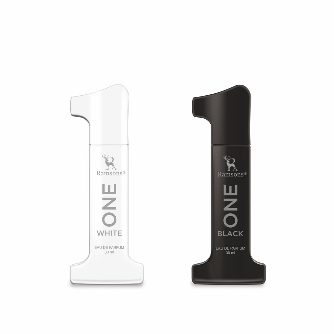 One White + One Black Parfum Combo Pack - 2 x 30ML